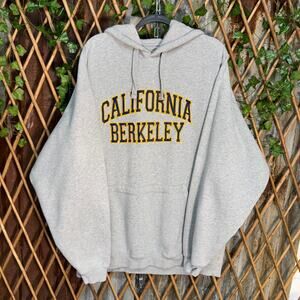 Vintage Y2K UC Berkeley California embroidered 2000s hoodie